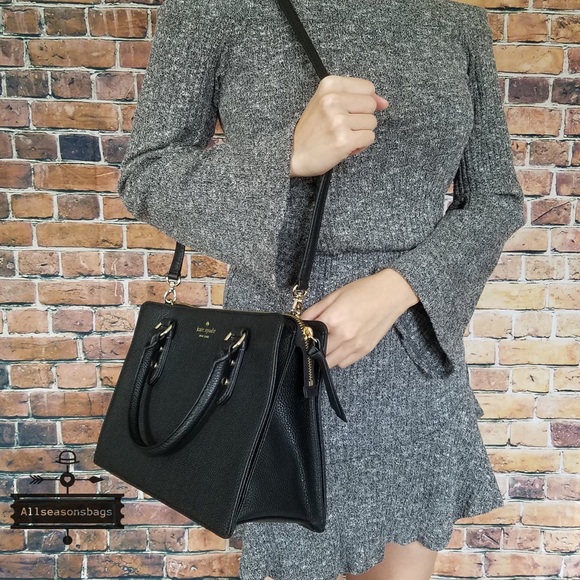 Kate spade lise mulberry Street Black Satchel - Picture 8 of 8